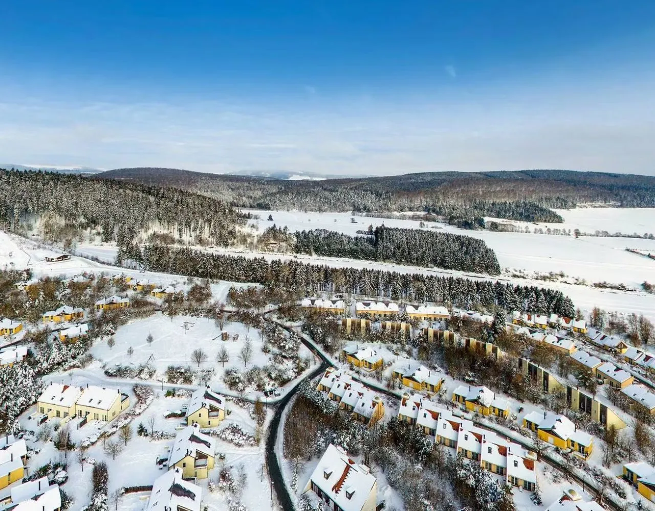 Center Parcs Park Hochsauerland im Winter in Medebach