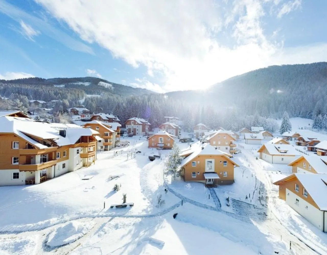 Freistehendes Chalet im Landal Bad Kleinkirchheim in Hanglage Freistehendes Chalet im Landal Bad Kleinkirchheim in Hanglage
