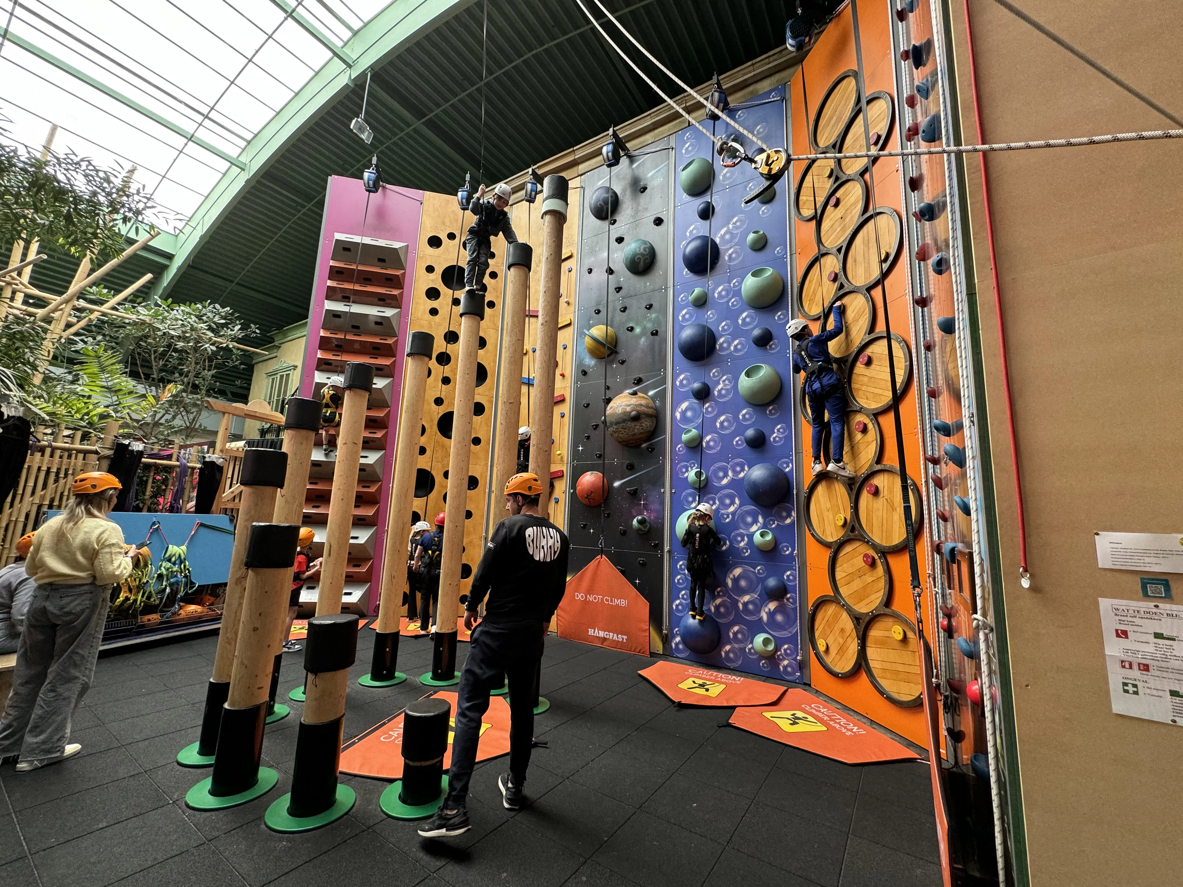 Kletterpark in der Action Factory von De Eemhof
