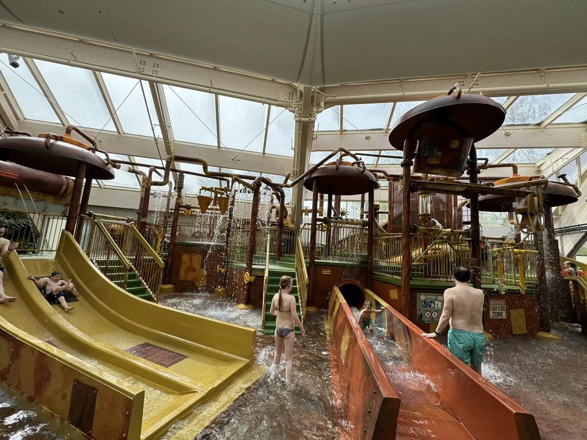 Waterplayhouse im Center Parcs De Huttenheugte