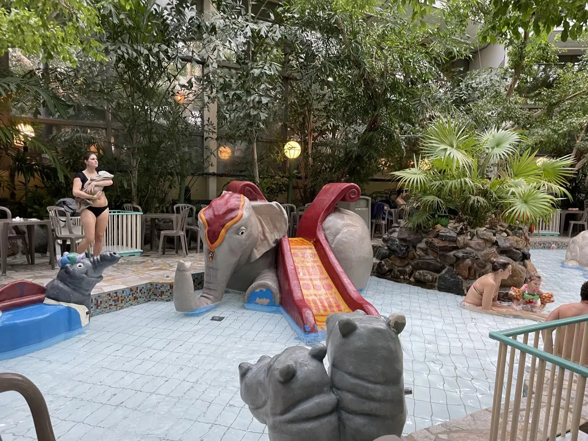 Aqua Mundo Kleinkinderbereich im Center Parcs De Vossemeren