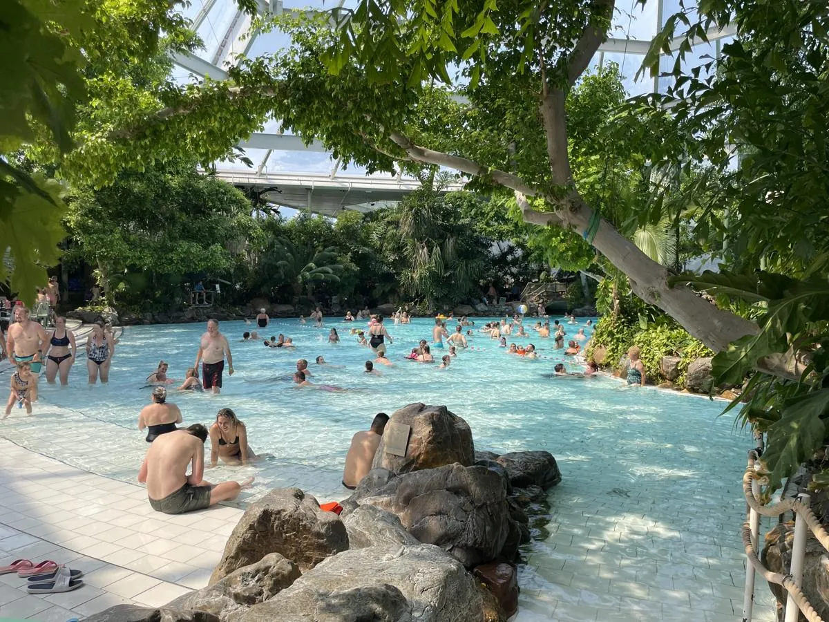 Aqua Mundo Hero-Aufnahme im Center Parcs Het Heijderbos