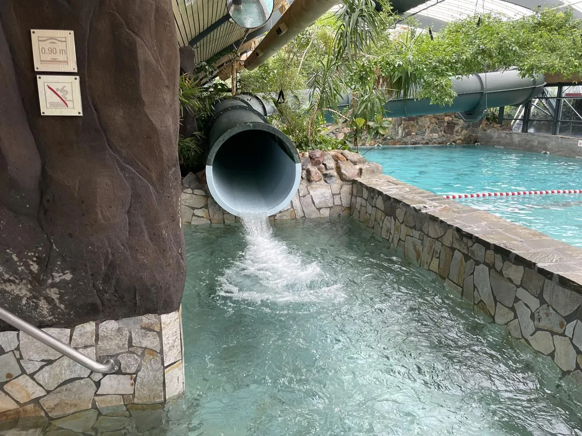 Aqua Mundo Rutsche im Center Parcs Het Meerdal