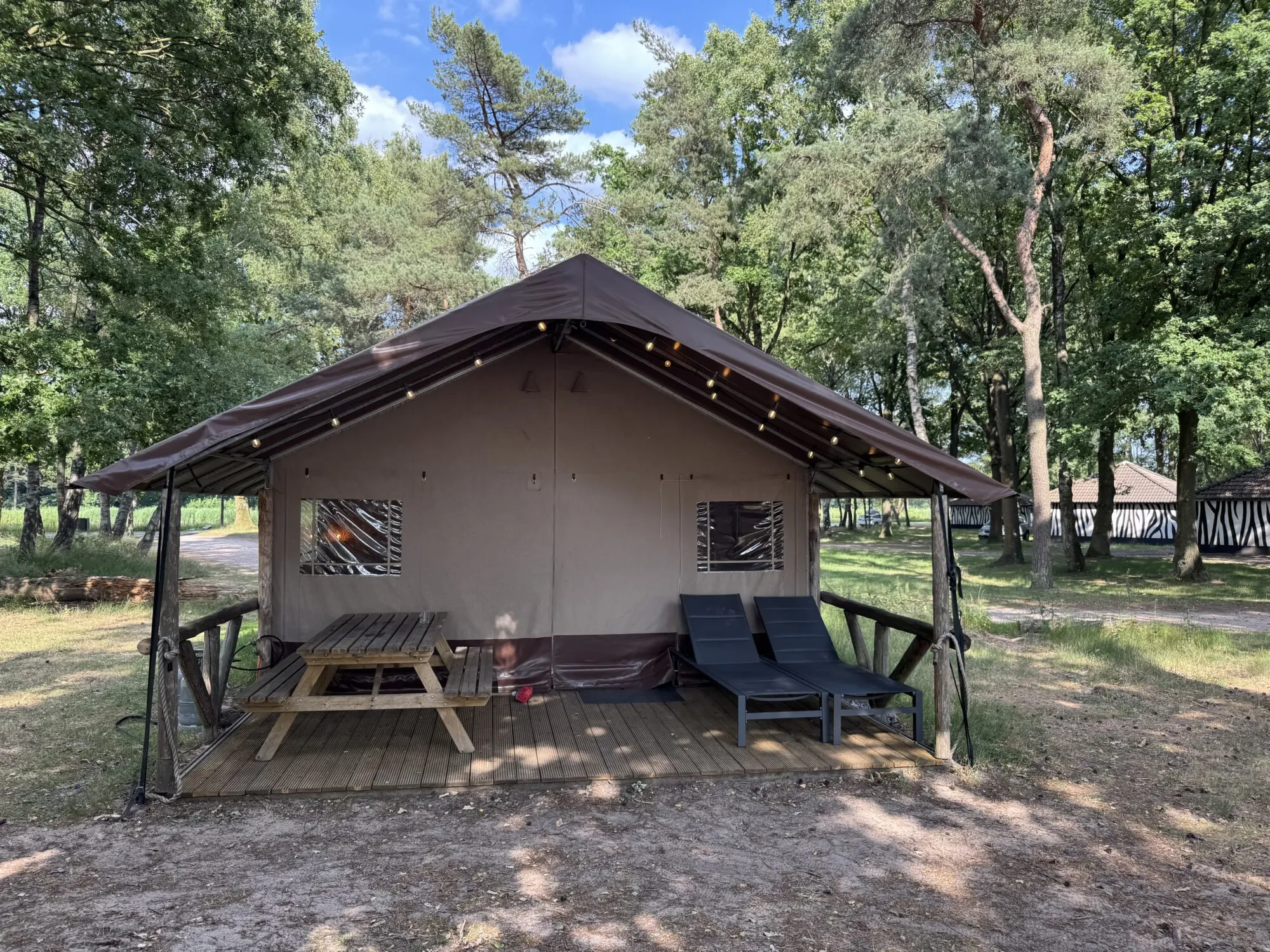 Safari-Zelt im Lake Resort Beekse Bergen